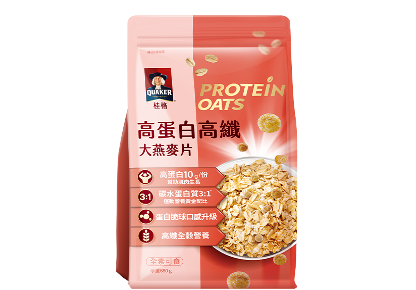 桂格 高蛋白高纖大燕麥片