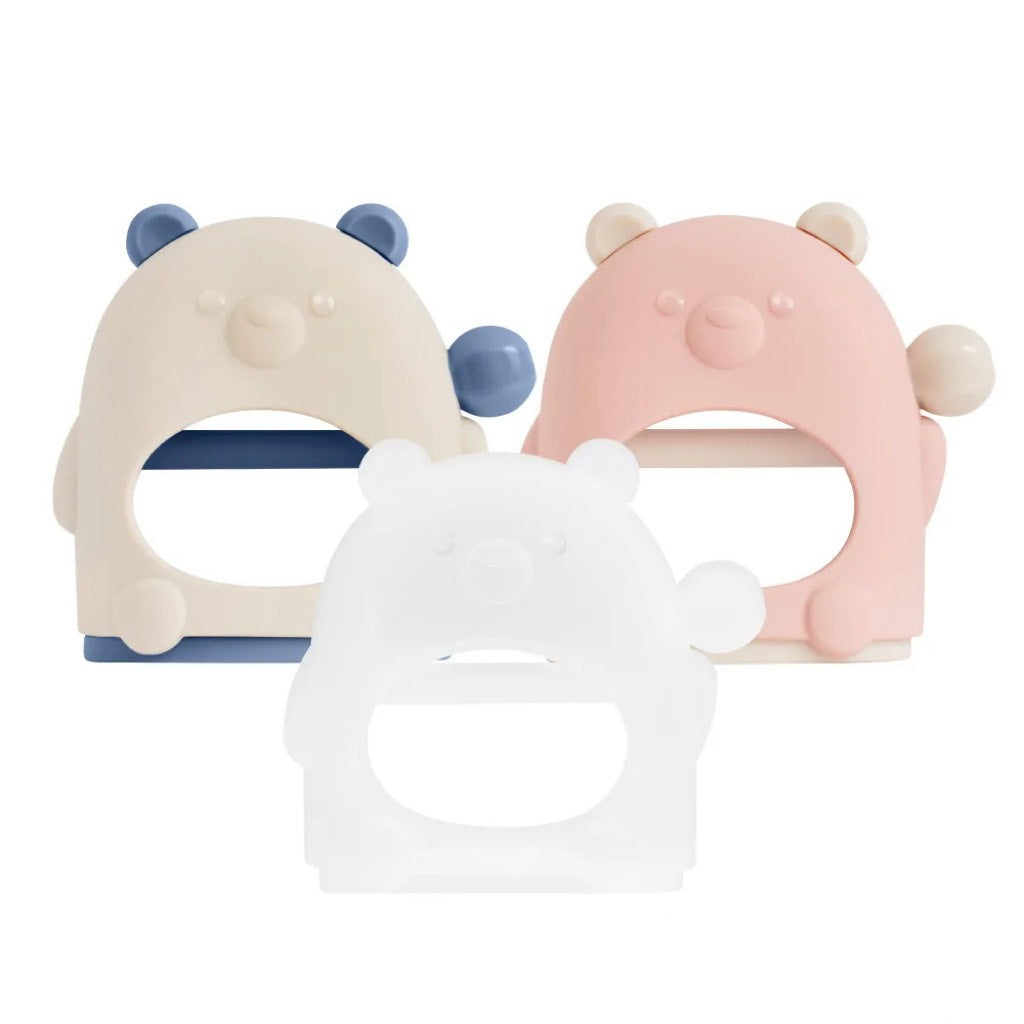 QQ熊矽膠穿握式固齒器